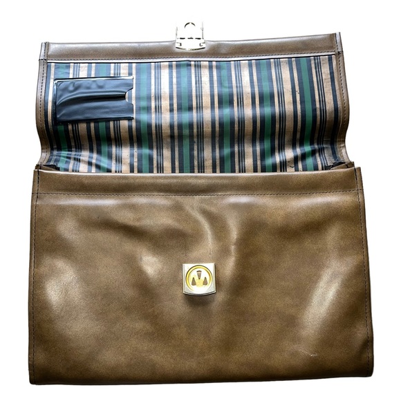 Depose Briefcase Laptop Bag Messenger Computer Note Book Made in France Case - Picture 6 of 16